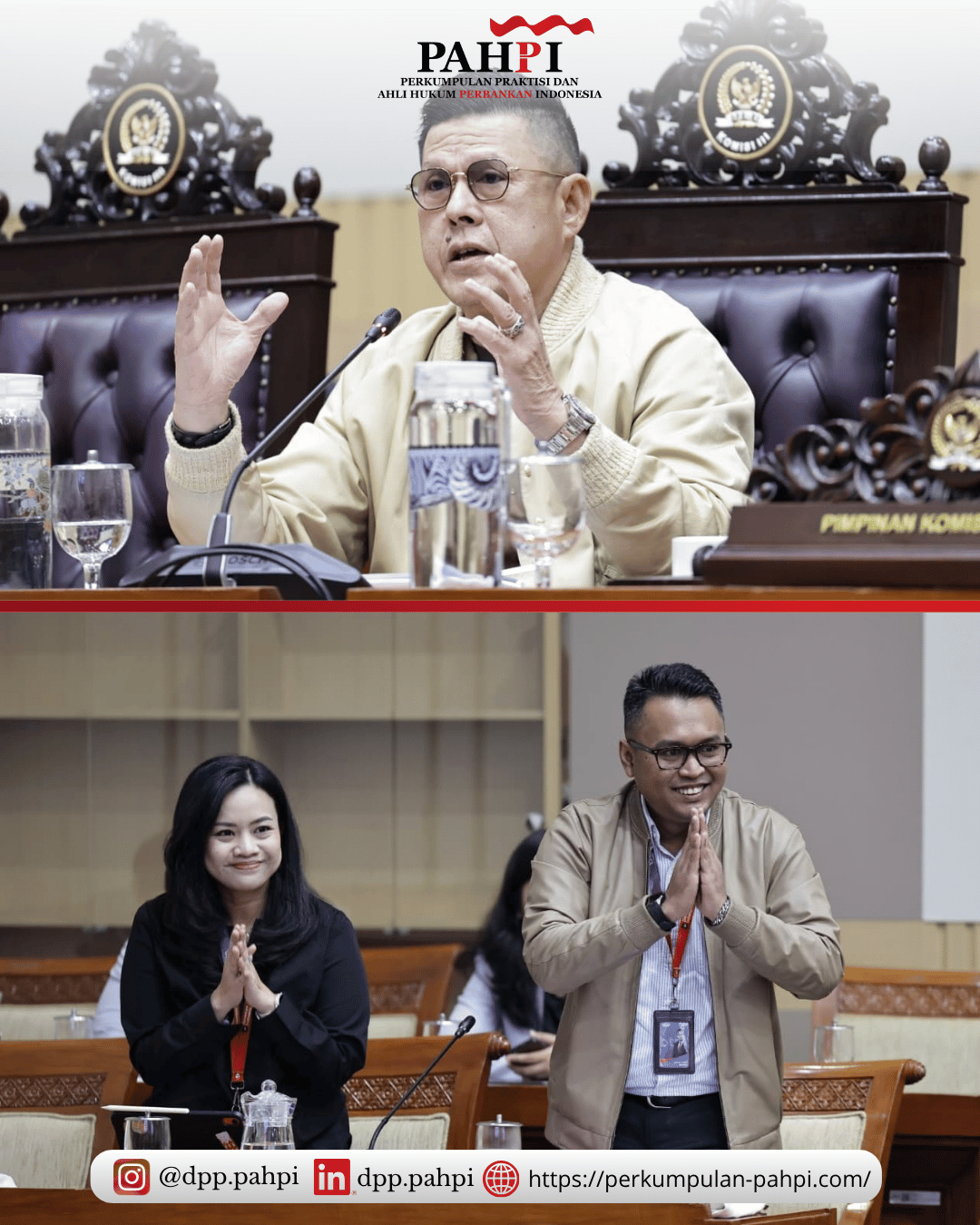 Rapat Dengar Pendapat Umum Komisi III DPR RI